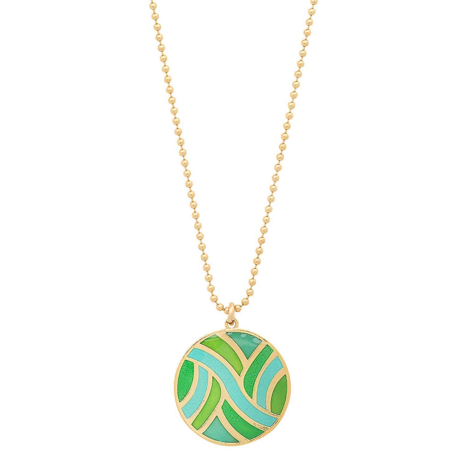 New Jessica Elliot Women's Large Round Enameled 